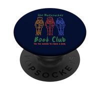 Camiseta de Lectura navideña The Nutcracker Book Club PopSockets PopGrip Adhesivo