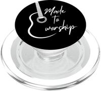 Camiseta de líder de adoración para Pastor Musical Made To Worship PopSockets PopGrip para MagSafe