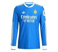 Camiseta de local auténtica de manga larga del Real Madrid 2025/26 L