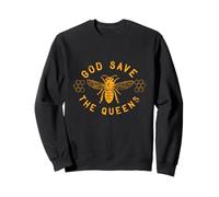 Camiseta de los Amantes de Las Abejas Dios Salva a la Sudadera