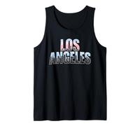 Camiseta De Los Ángeles Mujeres Mujeres California Retro Camiseta sin Mangas