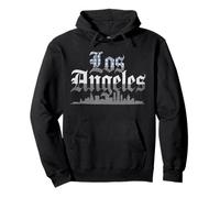 Camiseta De Los Ángeles Mujeres Mujeres California Retro Sudadera con Capucha