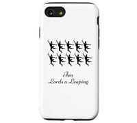 Camiseta de los Diez Lords Leaping Doce Días de Navidad Carcasa para iPhone SE (2020) / 7 / 8