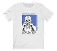 Camiseta de los quíntuples por Excelencia Unisex Harajuku Nakano Nino Nakano Itsuki Nakano Miku Nakano Ichika Nakano Yotsuba Imprimir Casual Camisetas Sueltas de Manga Corta