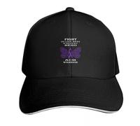 Camiseta de Lucha de Guerrero Superviviente de Conciencia ACM de Arnold Chiari Gorra de Béisbol Gorra de Té de Hip Hop Tenis para Hombres Mujeres