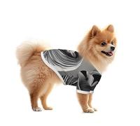 Camiseta de malla blanca para perro, ligera y transpirable, de secado rápido, elástica, para perros pequeños