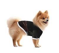 Camiseta de malla para perro de Nochebuena, ligera y transpirable, de secado rápido, elástica, para perros pequeños