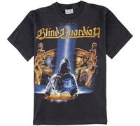 Camiseta de manga 90 Turbogadget Blind Guardian Band T Camiseta para hombre Vintage Eaa160280 Second_47669 Black, Negro , M