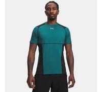 Camiseta de manga corta ceñida HeatGear® Elite para hombre Rack Verde / Ultimate Negro / Reflectante M