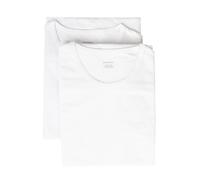 Camiseta de manga corta con cuello redondo y bajo bajo para hombre de la marca R
