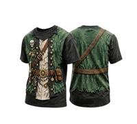 Camiseta de Manga Corta con Estampado gráfico 3D para Hombre, Ideal para Ha | Camiseta Termica Manga Larga Roja Hombre Dia Marcas Fitness Sudadera Burdeos Pijama 50 Elastano Pulpo Amigos Básicos