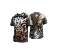 Camiseta de Manga Corta con Estampado gráfico 3D para Hombre, Ideal para Ha | Camiseta Termica Manga Larga Roja Hombre Dia Marcas Fitness Sudadera Burdeos Pijama 50 Elastano Pulpo Amigos Básicos