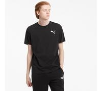 Camiseta de manga corta con logo pequeño essentiel Hombre Talla M. Color Negro