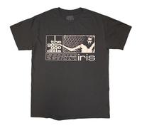 Camiseta de manga corta con texto "The GOO GOO Dolls Iris, charcoal, S