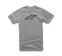 Camiseta de manga corta de algodón Alpinestars hombre ~ Ageless Classic Grey