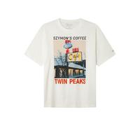 Camiseta DE Manga Corta DE ALGODÓN con Estampado GRÁFICO Twin Peaks Cafe