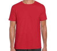 Camiseta De Manga Corta De Algodón Ringspun Gildan Softstyle Tallas: S - 5XL