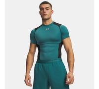Camiseta de manga corta de compresión HeatGear® Elite para hombre Rack Verde / Ultimate Negro / Reflectante XL