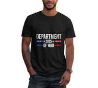 Camiseta de Manga Corta del Departamento de Guerra (EST. 2025) - Corte clásico, Cuello Redondo, para Adultos