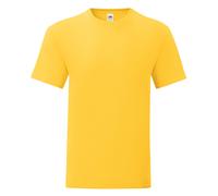 Camiseta De Manga Corta Fashion Fit Ringspun Cotton Fruit Of The Loom Iconic 150