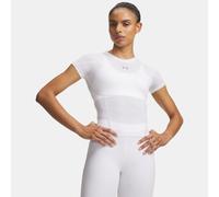 Camiseta de manga corta HeatGear® Elite para mujer Blanco / Reflectante XS