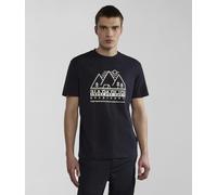 Camiseta napapijri s-faber negro 041 hombre S