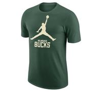 Camiseta NIKE MIL M NK ES NBA SS TEE FD1474 323 Verde - Talla: L