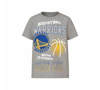 Camiseta de Manga Corta Infantil Name It mjyg NBA Box Ous Gris Claro - Marca: Name It - EAN: 5715517318863 - Talla: 11-12 Años