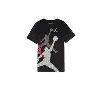 Camiseta de Manga Corta Infantil Nike JDB GRADIENTE Stacked JM SS tee 95D119 023 Negro - Marca: Nike - EAN: 0196923183453 - Talla: 12 Años