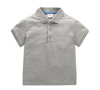 Camiseta de manga corta informal para bebé, para niñas, camisetas bonitas, retro, juegos, gris, 3-4 años