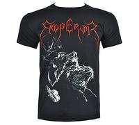 Camiseta de manga corta "jinete" de Emperor (Negro)