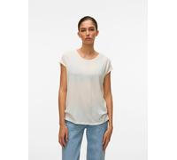 Camiseta de manga corta Mujer Talla XL. Color Blanco