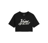 Camiseta VANS GO ANYPLACE CREW CROP II VN000GJ1BLK1 Negro - Talla: Xs