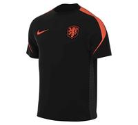 Camiseta de Manga Corta Nike Football Dri-Fit de los Países Bajos Strike (Hombre), Black/Hyper Crimson/Hyper Crimson, IB4977-010, 3XL