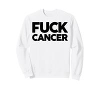 Camiseta de Manga Corta para Cancer de Fuck Cancer Sudadera