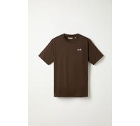 Camiseta de manga corta para hombre Acciano EU 2XL Marrón oscuro