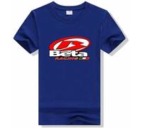 Camiseta de manga corta para hombre Beta Racing Enduro Motocross Maillot Hombre Moto Downhill Camiseta Ff Road Mountain Cycling Top Tees, azul marino, L