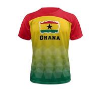 Camiseta de manga corta para hombre, cuello redondo, estampado nacional, bandera de países, camiseta de estilo, ropa deportiva, ocio, moda, artículo para aficionados al aire libre, verano, R verde
