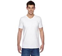 Camiseta de manga corta para hombre, de Fruit of the Loom, blanca, talla L Blanco blanco 4XL