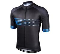 Camiseta de manga corta para hombre, estilo atlético, estampada, para montar a caballo, ajuste regular, elegante e informal, Negro, L