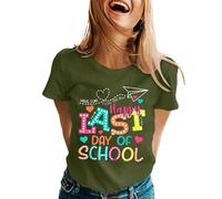 Camiseta de manga corta para mujer con texto en inglés "Going Out Lake Life is The Best Life", camiseta de verano informal con letras 2025, diseño gráfico de moda, ajuste holgado, lindas camisetas de