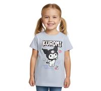Camiseta de manga corta para niña, diseño de Hello Kitty Kuromi, color morado, morado, 110-116