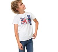 Camiseta de Manga Corta para niño con Lentejuelas (4-5)