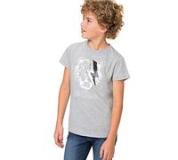 Camiseta de Manga Corta para niño con Lentejuelas Reversibles. (3-4)