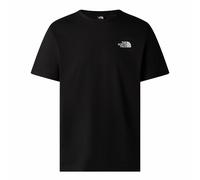 THE NORTH FACE Camiseta Redbox 87NP para Hombre de algodón Negro, Negro, S