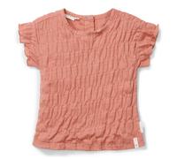 Camiseta de manga corta rosa – Camiseta infantil con estampado floral – 86