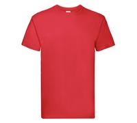 Camiseta De Manga Corta Super Premium Fruit Of The Loom Cotton S-5XL