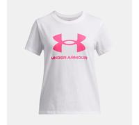 Camiseta manga corta under armour big logo ss niña blanco 10 - 12 AÑOS