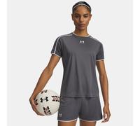 Camiseta de manga corta Under Armour Challenger Train para mujer Castlerock / Blanco XL