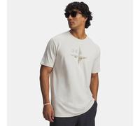 Camiseta de manga corta Under Armour EXPLOR Graphic para hombre Summit Blanco / City Khaki S